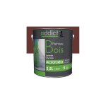 Peinture microporeuse satine pour le bois 2, 5 l - rouge basque - add111299 - addict
