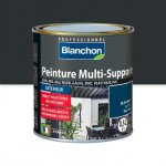Peinture multi - supports application ext�rieur gris anthracite ral 7016 0, 5l blanchon