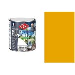 Peinture multi supports bois fer alu galva zinc pvc jaune 0. 5l oxi direct sans sous couche Peinture multi supports bois fer alu galva zinc pvc jaune 0. 5l oxi direct sans sous couche