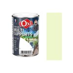 Peinture multi supports bois fer alu galva zinc pvc mtaux 0. 25l oxi direct sans sous couche couleurs ...