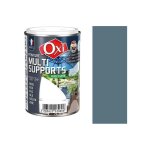 Peinture multi supports bois fer alu galva zinc pvc mtaux 0. 25l oxi direct sans sous couche couleurs ...