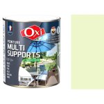 Peinture multi supports bois fer alu galva zinc pvc mtaux blanc crme 2. 5l oxi direct sans sous couche ...