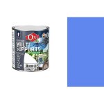 Peinture multi supports bois fer alu galva zinc pvc métaux bleu lavande 0. 5l oxi direct sans sous couche ... Peinture multi supports bois fer alu galva zinc pvc métaux bleu lavande 0. 5l oxi direct sans sous couche ...