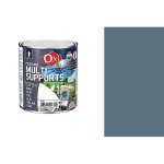 Peinture multi supports bois fer alu galva zinc pvc métaux gris foncé 0. 5l oxi direct sans sous couche ... Peinture multi supports bois fer alu galva zinc pvc métaux gris foncé 0. 5l oxi direct sans sous couche ...