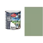 Peinture multi supports bois fer alu galva zinc pvc métaux vert olivier 0. 5l oxi direct sans sous couche ... Peinture multi supports bois fer alu galva zinc pvc métaux vert olivier 0. 5l oxi direct sans sous couche ...