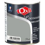 Peinture murs et boiseries - monocouche - satin - plomb - 2. 5l