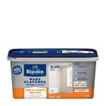 Peinture murs & plafonds tachs & salis - spcial dgts des eaux - blanc mat - ripolin - 2, 5l