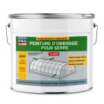 Peinture d'ombrage fluide pour serre verre, plastique, dur�e d'ombrage 8 mois, sp�cial drone et h�licopt�re ...