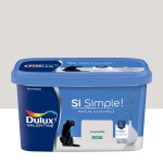 Peinture toutes pices dulux valentine si simple ! satin le gris ple 2, 5l