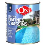 Peinture piscine bassin blanc satin 2. 5l oxi embellir rnover rsiste aux traitements et eau de mer