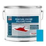 Peinture piscine b�ton, peinture polyur�thane pour piscine et bassin, �tanche et souple, b�ton, enduit, ...