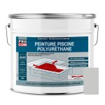 Peinture piscine b�ton, peinture polyur�thane pour piscine et bassin, �tanche et souple, b�ton, enduit, ...