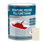 Peinture piscine b�ton, peinture polyur�thane pour piscine et bassin, �tanche et souple, b�ton, enduit, ...