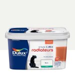 Peinture de r�novation dulux valentine simple & d�co radiateurs satin blanc 2l