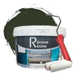 Peinture rsine multisupport intrieur pour faence, carrelage, douche, baignoire 5m - ral 6007 vert ...