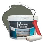 Peinture résine multisupport intérieur pour faïence, carrelage, douche, baignoire 5m - ral 7023 gris ... Peinture résine multisupport intérieur pour faïence, carrelage, douche, baignoire 5m - ral 7023 gris ...