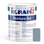 Peinture sol professionnelle, satin, peinture opacifiante, sans odeur, prot�ge, d�core, int�rieur, ext�rieur, ...