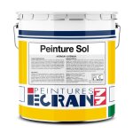 Peinture sol professionnelle, satin, peinture opacifiante, sans odeur, prot�ge, d�core, int�rieur, ext�rieur, ...