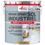 Peinture sol : r�sine epoxy - rev�tement sol industriel et sol b�ton, usine, parking - revepoxy trafic ...
