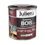 Peinture solvant fer mtal anti rouille rouge basque ral 3004 brillant 0. 5l julien