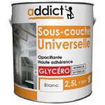 Peinture sous - couche universelle addict - bote 2, 5 l - blanc