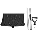 Pelle  neige amovible, en alliage d'aluminium, portable, pour l'extrieur, dneigement pour glace pile ...