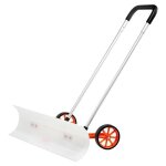 Pelle  neige - vevor - pelle  neige avec roues poussoir  neige abs 94 cm pour alle chausse