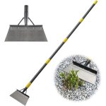 Pelle de nettoyage, 238cm pelle de nettoyage multifonction de jardinage en acier inoxydable, grattoir ...