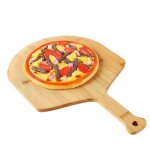 Pelle  pizza en bambou de qualit suprieure de 12 pouces en bois pour pizza, paquet de 2