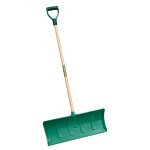 Pelle poussoir polym�re manche poign�e 65cm