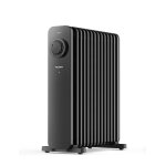 Pelonis radiateur à huile 2500w, chauffage électrique 13 ailettes avec thermostat noir Pelonis radiateur à huile 2500w, chauffage électrique 13 ailettes avec thermostat noir
