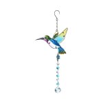 Pendentif attrape - soleil en cristal colibri ¿ dcoration arc - en - ciel intrieure / extrieure, ...