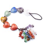 Pendentifs suspendus en pierre de cristal, d�coration portable, cadeaux muraux, accessoires d'ornement ...