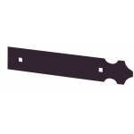 Contre penture 11p2a pour penture droite 11pa - blanc - 225mm torbel