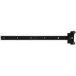 Penture festonn�e � bout carr� thirard - 400 mm - epoxy noir - 951120
