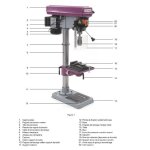 Perceuse d'tabli star 20 pe sidamo - 20501018