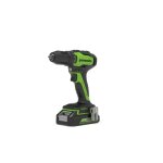 Perceuse greenworks gd24dd35k2; 24 v; 1x2 0 ah accu.