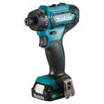 Perceuse makita df033dwae; 12 v; 2x2 0 ah accu.