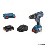 Perceuse a percussion bosch professional gsb 18v - 28 + 2 batteries 2. 0ah + chargeur gal 18v - 20 + ...
