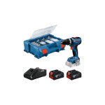 Perceuse � percussion sans fil bosch professional gsb 18v - 65 - 18v, 2x4, 0ah, l - case