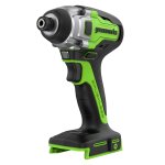 Perceuse � percussion sans fil greenworks gd24d200; 24 v (sans batterie et chargeur)