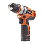 Perceuse sans fil 12v aeg bbs12c2li202vb 2ah mandrin amovible