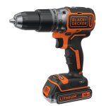 Perceuse sans fil  percussion black & decker brushless 18v + 2 batteries lithium + chargeur