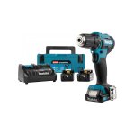 Perceuse visseuse 12 v cxt li - ion 2 ah  10 mm (3 batteries) makita - df333dnx10