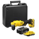 Perceuse visseuse d'angle 45nm stanley fatmax sfmcd750d2k - qw