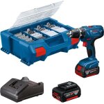 Perceuse - visseuse bosch gsr18v - 21 18v + 2 batteries 4 ah + chargeur + coffret l - case - 06019h100c ... Perceuse - visseuse bosch gsr18v - 21 18v + 2 batteries 4 ah + chargeur + coffret l - case - 06019h100c ...