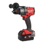 Perceuse visseuse m18 fdd3 502x fuel milwaukee gen4. 18v 158 nm - 2 batt. x5. 0 ah - 4933479863