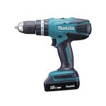 Perceuse visseuse  percussion 18 v li - ion 1, 1 ah Ø 13 mm makita hp457dwe