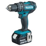 Perceuse visseuse ? percussion 18v li - ion 3ah diam 13mm 62nm dhp482rfe makita