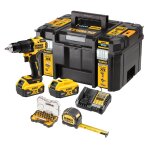 Perceuse visseuse à percussion 18v xr brushless + 2 batteries 5ah + chargeur + coffret tstak - dewalt ... Perceuse visseuse à percussion 18v xr brushless + 2 batteries 5ah + chargeur + coffret tstak - dewalt ...